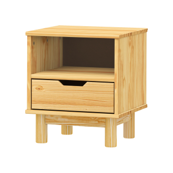 Noční stolek 1 zásuvka BONITO 2 lak